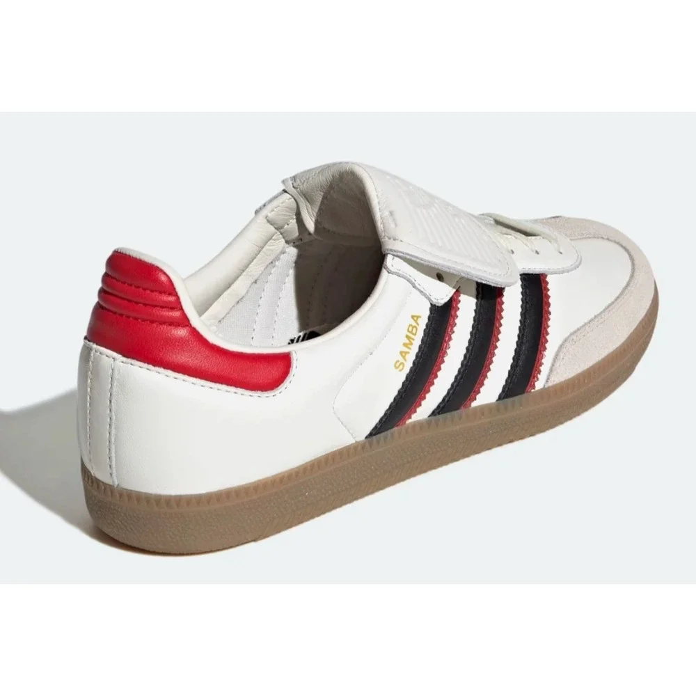 Adidas Samba LT Men's Size 8.5 White Black Better Scarlet JQ5124 NEW
